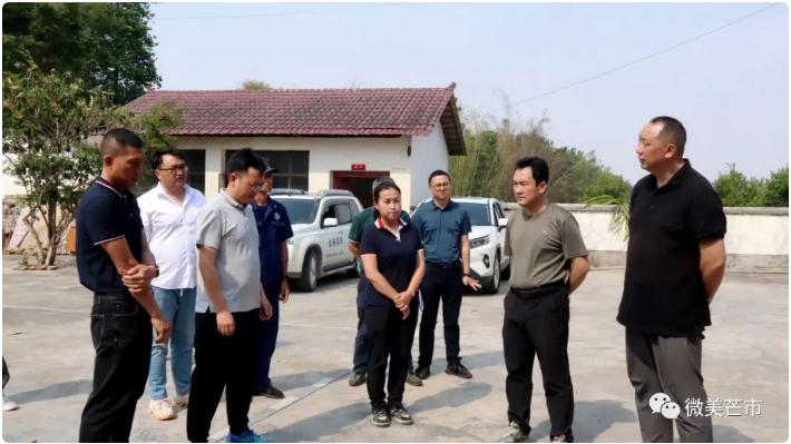 謝金翔、鄭昭帶隊開展巡林督查，督導森林防火工作